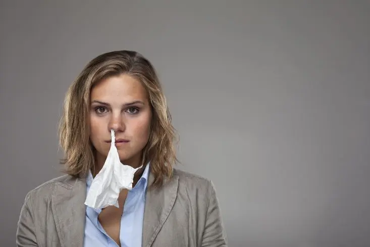 tissue lady symptoms of Coronavirus